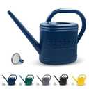 2 Gallon Watering Can, Outdoor Watering Can for Plants, Garden Water Can with Removable Long Spout and Stainless Steel Sprinkler Head, Large Water Can for Greenhouse (Dark Blue, 2 Gallon)