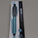 Mini Thermal Brush 3 Temperature Adjustable, 3/4 Inch Travel Curling Iron for Short Hair, Heated Round Brush for Touch-ups and Small Curls, Lightweight Curling Wand for Thin Hair, Dual Voltage
