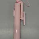 Selfie Stick Travel Tripod for Cell Phone with Remote Control and Phone Holder, Extendable Selfie Stick for iPhone, iPhone Tripod for Video Recording, 50 Inch, Pink