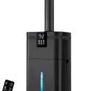 30L/7.93Gal Commercial humidifier Large Room 4200 sq.ft, Whole House Humidifiers 3000ml/H Mist Output, Cool Mist Industrial Humidifiers for Home, Plants, Office, Warehouse, Greenhouse, Black