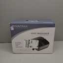 MOUNTRAX Foot Massager Machine with Heat, Foot Massager for Plantar Fasciitis, Neuropathy Pain, Shiatsu Foot Massager with Remote, Fits Feet Up to Men Size 12 (Black)