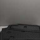 Mixsuper Cargo Liner for B-M W X3 2025 2026, Cargo Mat Backrest Mat for X3, All Weather Trunk Mat Backrest Mat TPE Back Seat Cover Protector for X3 Accessories