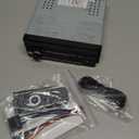 Wireless Carplay 7inch Single Din Touchscreen Radio,IPS Manual Flip Out Touchscreen,AM/FM/RDS 5.1Bluetooth Car Stereo,Fast Charging,Wireless Android Auto,Mirror Link,2 USB/TF/AUX Port+Backup Camera