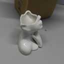 XSMXLNKWL Ceramic Face Vase White Flower Vase for Decor, Female Face Vase Art, Modern Decorative Vase Centerpiece for Table, Shelf, Living Room, Office, Bedroom, Small