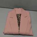 CRAZY GRID Womens Casual Blazer Jacket Long Sleeve Open Front Work Office Blazer Lapel Button Jacket, XX-Large