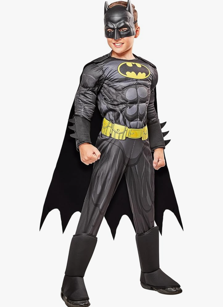 Rubie's Costume Boys DC Comics Deluxe Batman Costume Size L