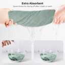 MEXXI Muslin Swaddle Blankets, 2 Pack Receiving Blankets, Breathable Soft Baby Wrap for Boys and Girls, Registry & Gift, 43 x 39 inches (Sage Green+grey)