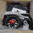 Knee Scooter, All Terrain Foldable Knee Scooter Walker, Disc Brake Knee Walker for Foot Injuries Compact Crutches Alternative (Blue)