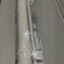 Weatherproof Outdoor Retractable Baby Gates for Decks, 55" Wide Waterproof Retractable Dog Gate with No Rust Screws and Rods, Scratch-Resistant Mesh Outdoor Baby Gate/Fence/Barrier/Screen, White