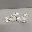 Novelty Lights Vintage Style T5 Warm White LED Christmas Lights, 11 Feet White Wire String of 10 Mini Bulbs, UL Listed Indoor/Outdoor Tree Lighting