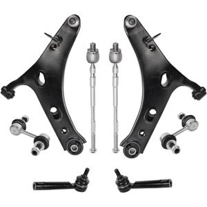 Front Lower Control Arm with Ball Joint Fit for Subaru Forester 2014 2015 2016 2017 2018 All Models - 8 PCS Suspension Kit K622857 K622856