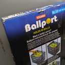 Tourna Ballport Tennis Ball Hopper Holds 80 Balls Durable and Lightweight  Blue