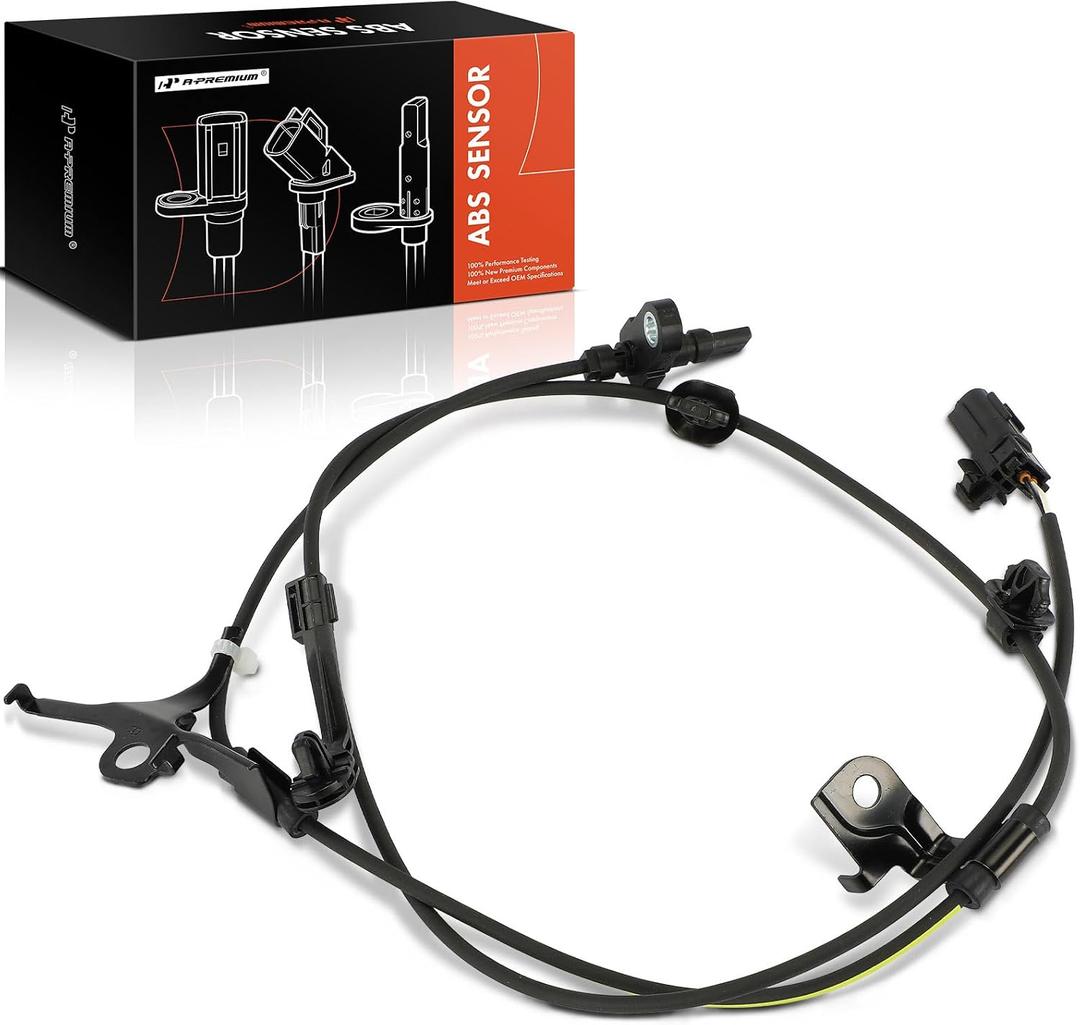 A-Premium Front Right ABS Wheel Speed Sensor Compatible with Toyota - Yaris 2008 2009 2010 2011 2012 - Front Right Passenger Side, Replace# 895420D030