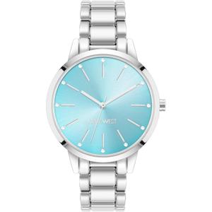 Nine West Women's Crystal Accented Bracelet Watch