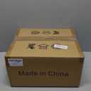 9.4in Concrete Pendant Light, Small Kitchen Island Lighting Hanging Lamp White Cement Nordic Wabi Sabi Style for Living Dinning Room Foyer Entryway Bedroom Restaurant Cafe 1 Pack