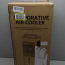 Windowless Portable Air Conditioners with Remote, 3-IN-1 Evaporative Air Cooler with Display, 2.64-Gal Tank for 10H Cooling, 3 Modes & 6 Speeds, 60 Oscillation, 12H Timer, Swamp Cooler for Indoors (White)