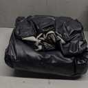 Twin Air Mattress with Built in Pump,18''Inflatable Mattress 2 Mins Self-Inflation/Deflation,XL-Long Blow up Mattress Thicker,Flocked Top Air Bed with Storage Bag for Home, Camping & Guests (Grey)