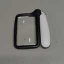 Magnifying Glass with Light, Folding Handheld 3X Large Rectangle Lighted Magnifier with Dimmable LED for Macular Degeneration Seniors Reading Newspaper, Books, Lighted Gift for Low Visions (Black)