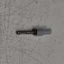 Garden Auger Power Drill Adapter for Corded Cordless Drill, for Connect 4"/ 6" Earth Auger to 1/2-Inch SDS Electric Drill, Garden Earth Drill Ground Thread Keyless Drill Chuck Adapter