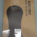 Triple Fusion Back Massager with Stretching, Vibration and Heat, 3-in-1 Electric Lumbar Pillow for Lower Back Tension Relief, Deep Tissue Relaxation Massage for Home, Office, Bed, Sofa, and Car Use (Black-Basic)