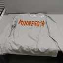 Retro Minnesota Tee Vintage Minnesota Gold Maroon Throwback Sweatshirt (L, Heather Grey)
