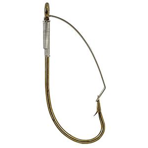 South Bend Bronze Sproat Weedless Hooks | Fishing Accessories for Tackle Bo Size 1/0 4Pcs Size 2 4 Pcs