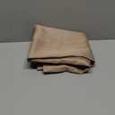 Popkozzi Taupe Extra Long Shower Curtain: 84 Inch Linen Textured Khaki Beige Tan Water Repellent Washable Polyester Fabric Shower Curtains for Bathroom - Simple Elegant Bath Curtain Liner - 72x84