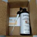 PURA D'OR 16 Oz ORGANIC Fractionated Coconut Oil  USDA Certified  MCT Oil  Therapeutic, Hydrating, Lightweight Moisturizer  Hexane Free Carrier Oil For Essential Oils & Massage  Face, Hair & Body