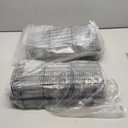 Liuoud 10 Pack Shower Caddy Organizer Rack Shelf for Inside Shower, Self Adhesive Wall Storage Basket Rustproof Stainless Steel Shampoo Holder Bathroom Accessory Decor Set, Black