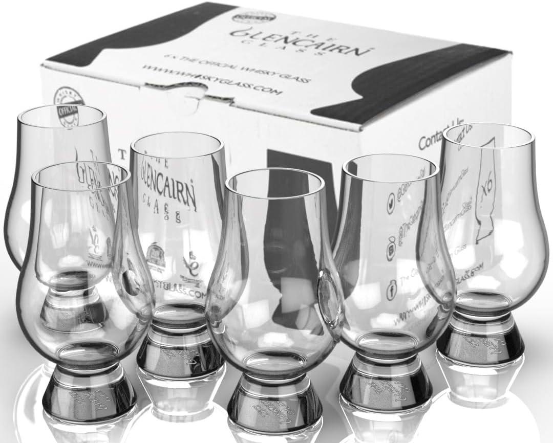 Glencairn Crystal Whiskey Glass, Set of 6, Clear, 6 Pack Glencairn Crystal Whiskey Glass, Set of 6, Clear, 6 Pack