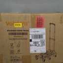 Folding Hand Truck500lbs, Portable Heavy Duty Dolly Cart, 6 Wheels Collapsible Luggage Cart with 2 Elastic Ropes - Compact Trolley Cart for Easy Moving - Ideal Hand Cart for Travel and More (17, Orange)