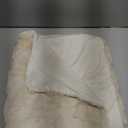 Christmas Throw Blanket 50x60 Inch,Beige 3D Xmas Tree Winter Dual Sided Soft Fluffy Plush Faux Fur Jacquard Blanket for Bed Sofa Couch Room Decor Christmas Birthdays Gifts