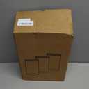 VIEWELLD 1.5 Qt Round Glass Storage Containers with Lids, Clear Food Storage Container Jar with Sealing Bamboo Lid for Noodles Flour Cereal Rice Sugar Tea Coffee Beans, Round Set of 2