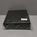 Large Cork Board Felt Wall Tiles, 47"x35" 12 Pack Felt Bulletin Board Pin Board with 48 Safe Removable Adhesive Tabs, 60 Push Pins, Alternative Cork Board for Walls Home Office (Black)