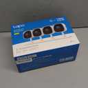 Tapo 1080P Indoor Wired Security Camera - Works as a Baby & Pet Monitor, Motion Detection, 2-Way Audio, Siren, Night Vision, Subscription-Free Local or Optional Cloud, Works with Alexa, C100(4-Pack) (White)