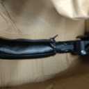 Baby Stroller Bumper Bar,Armrest, Handle, Crossbar Accessories for BBZ YoYo and Yoyo+,Black PU Leather