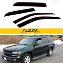 Rain Guards Compatible with 2002-2009 Trailblazer/GMC Envoy 5 Passenger Models Side Window Visor Wind Deflector Vent Visors Car Accessories Tape-On 4pcs