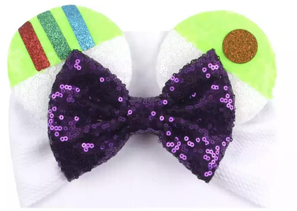 CLGIFT Minnie Ears Baby Headband, Toddler Headband (Buzz)