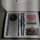 YOKE FELLOW Nail Drill Machine - 35000RPM Electric Nail File Nail Drills for Acrylic Nails Professional with 6 Drill Bits for Manicure Pedicure Home DIY Salon Use (Grey)