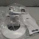 AboveTEK Retail Kiosk iPad Stand, 360 Rotating Commercial POS Tablet Stand, Fits 6"-13" (Screens) iPad mini Pro-Business Swivel Tablet Holder, for Store Office Reception Kitchen Desktop (White)