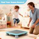 Mini Trampoline for Kids, Indoor Rebounder Non-Slip Base, Sensory Trampoline for Autism Kids, Bounce Board for Sensory Integration Training, Outdoor Recreation, Max Load 220 lbs