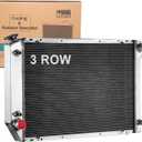 3 Row Aluminum Radiator Replacement for 1980-1984 Ford F150 F250 F350 Bronco 5.0L 5.8L 6.6L 7.5L,1980-1983 Ford F100 5.0L