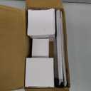 newliplace 2 Pack Antique Brass Single Sided Crystal Dummy Door Knobs Interior, Vintage Glass Dummy Door Knobs with Long Plate