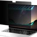 Privacy Screen for Macbook Air 13.6 (2022-2026, M2, M3, M4, M5), Removable Matte Anti Glare Blue Light Protector Private Security Filter for 13.6 inch Mac Laptop Computer