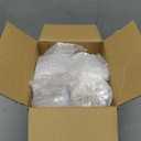 FOCUSLINE 100 Count Gold Plastic Plates 7 Inch, Disposable Heavy Duty Salad Dessert Plates, Premium Hard Plastic Plate Disposable with Gold Rim for Wedding Parties