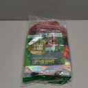 Nush Nush 12 Christmas Gift Bags Medium Size  Reusable Christmas Bags for Gifts With Handles and Holographic Santa Design - Perfect for Holiday Gifts, Presents,Goodies, Xmas Party Favors - 8 x4 x 10