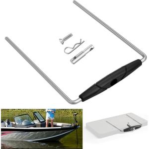 2990906 Handle Assembly Compatible with Minn Kota U-Handle Quick Release Bracket Handles PD/AP, for 1854021 MKA-21 and 1854017 RTA-17 Trolling Motor Quick Release Bracket