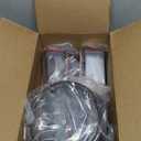 JeCar Front Grill Inserts & Headlight Cover Kit Compatible with Jeep Wrangler 2018-2023 JL & Unlimited, Black