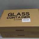 UMEIED 10 Pack Glass Food Storage Containers with Lids Leakproof, Airtight Glass Meal Prep Containers For Lunch, On The Go, Leftover, Dishwasher Safe