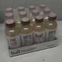 Bai Antioxidant Infused Water Beverage, Shala Coconut Strawberry, with Vitamin C and No Artificial Sweeteners, 18 Fluid Ounce Bottle, 12 Pack (BBD 06/03/26)